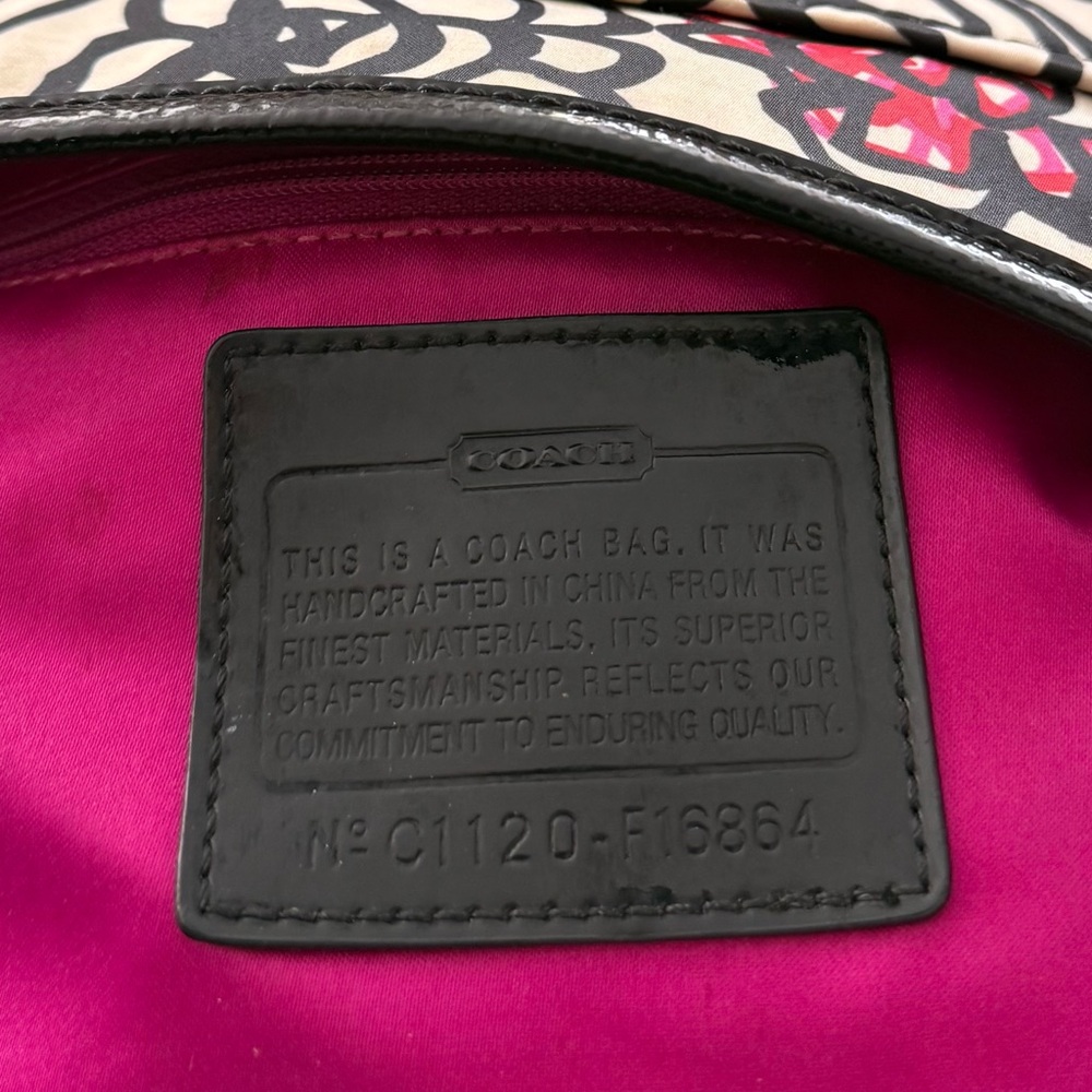 Coach Poppy Daisy Crossbody Bag-F16864 - Picture 8 of 8